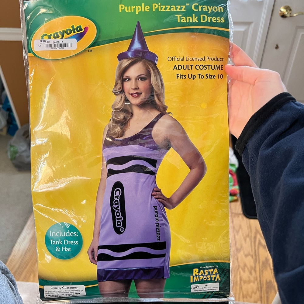 Crayola Purple Pizzazz Costume